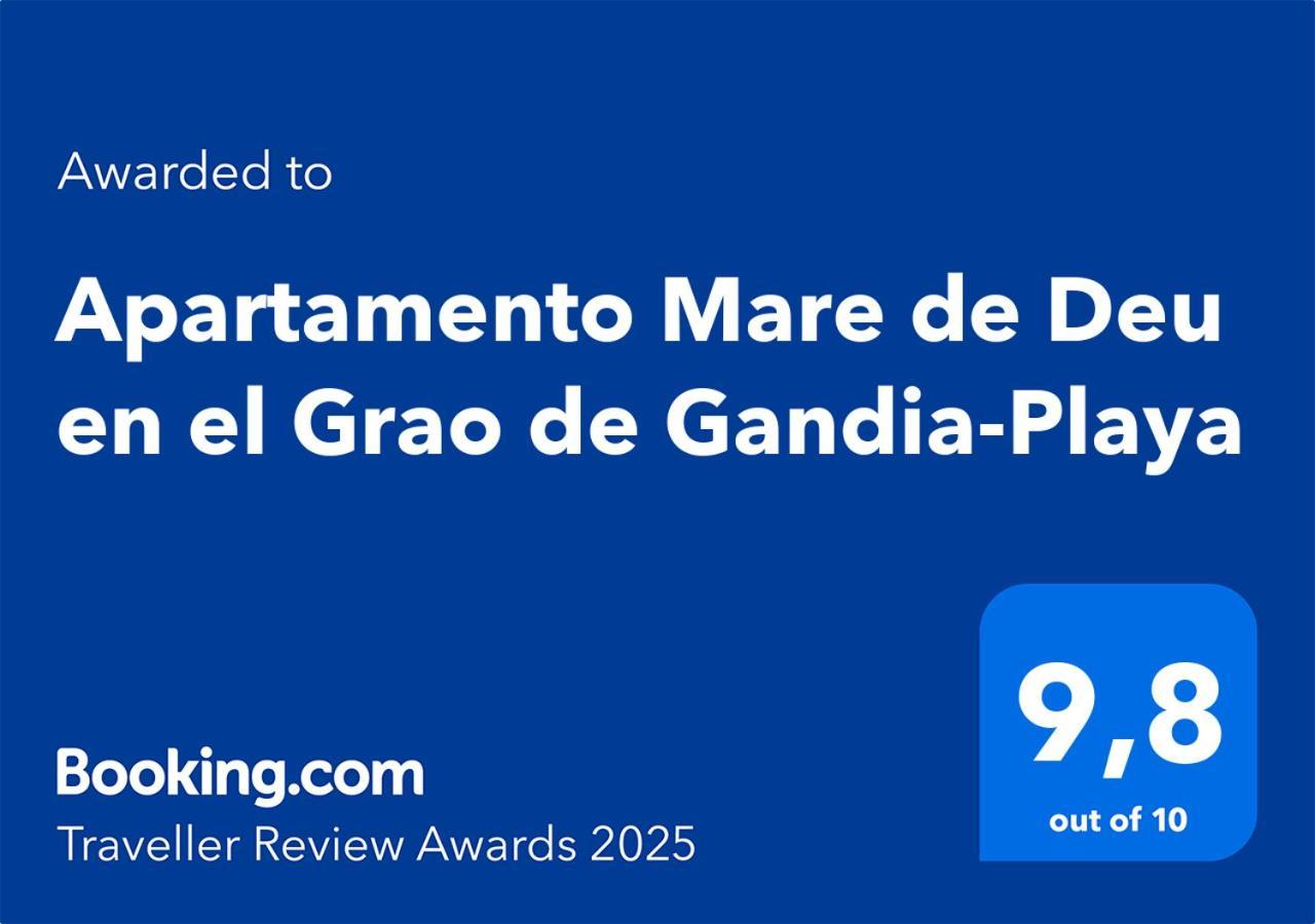 Mare De Deu, Vivienda Vacacional Para Familias Y Mayores De 25 Anos En El Grao De Gandia-Playa Playa de Gandia Eksteriør billede